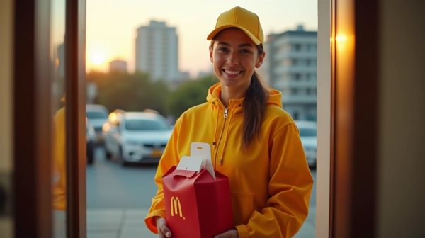 Comment profiter de la livraison McDonald's facilement chez vous ?