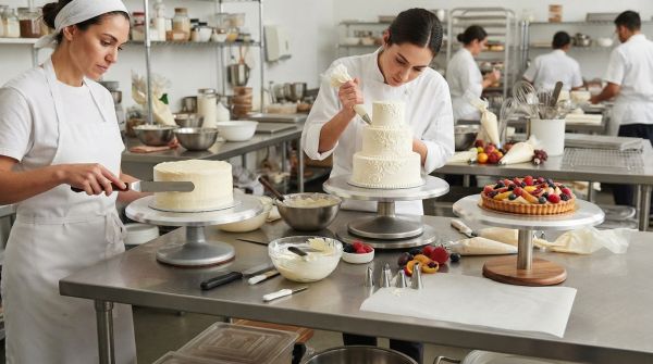 Les 5 meilleurs plateaux tournants pour une pâtisserie organisée